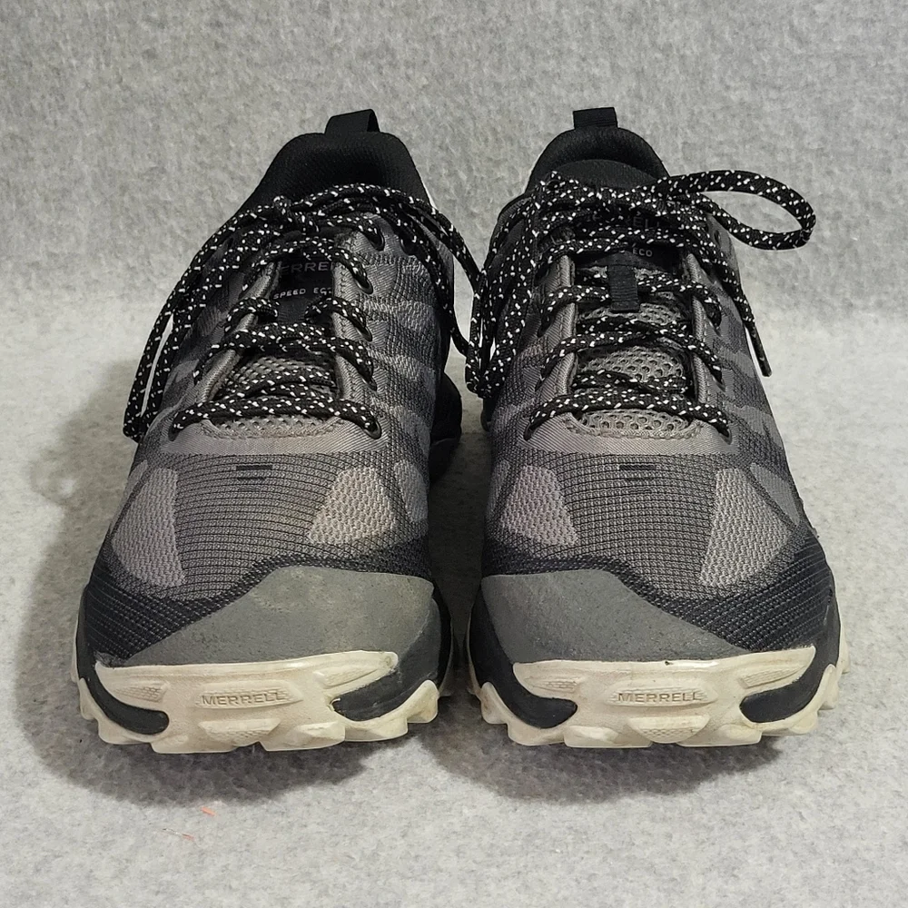 Merrell Speed Eco Walking Shoes Women's Sz 10 Grey Offroad Hiking Trail J037172